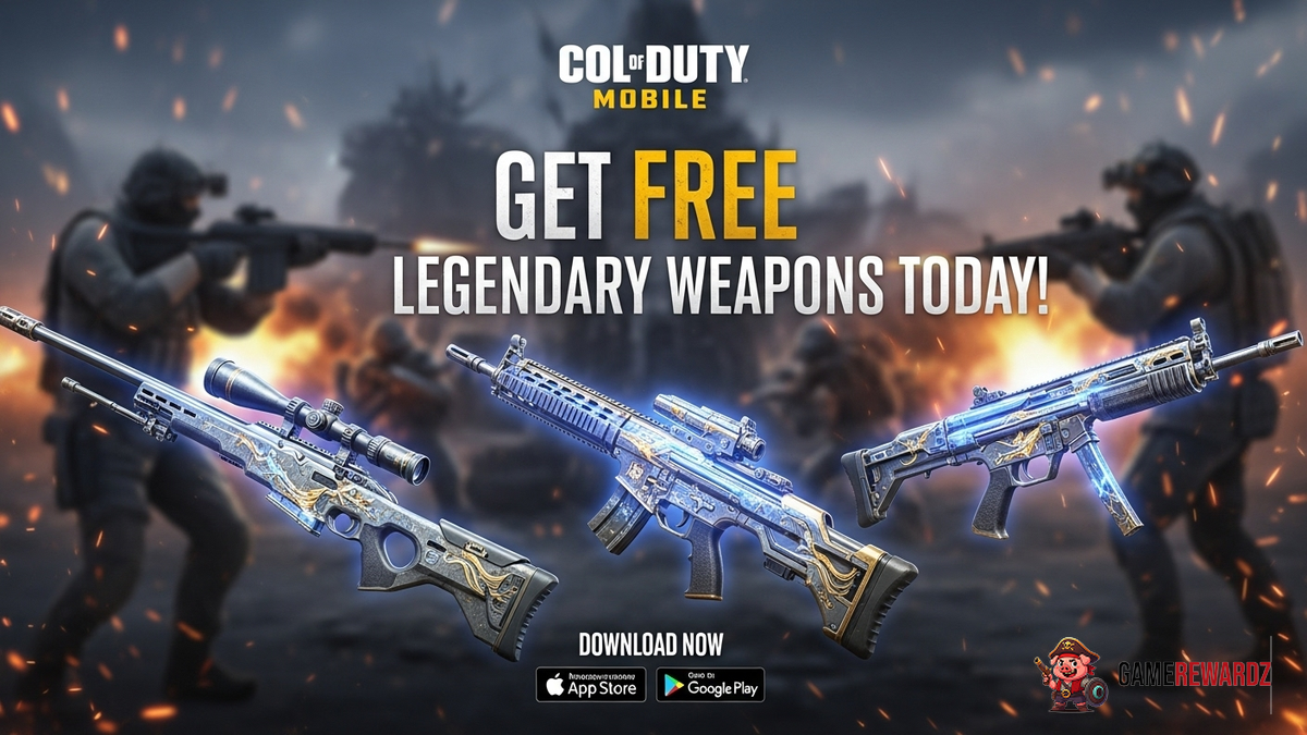 CoD Mobile: Get FREE Legendary Weapons Today!